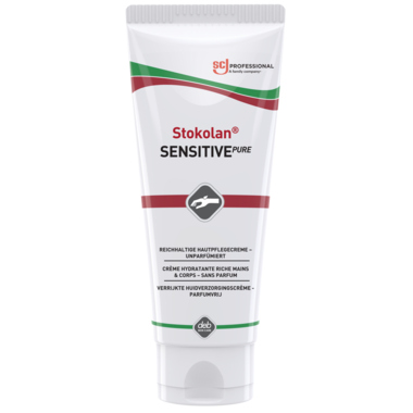 SC Johnson PROFESSIONAL Hautpflegecreme Stokolan® Sensitive PURE 0,1 l Produktbild