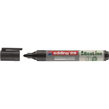 edding Whiteboardmarker 28 EcoLine schwarz Produktbild