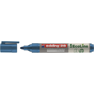 edding Whiteboardmarker 28 EcoLine blau Produktbild