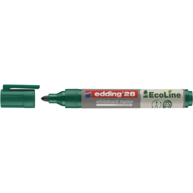 edding Whiteboardmarker 28 EcoLine grün Produktbild