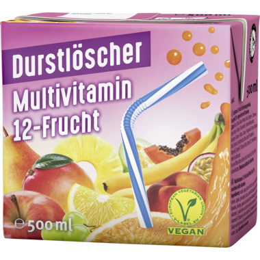 Durstlöscher Softdrink Multivitamin Produktbild