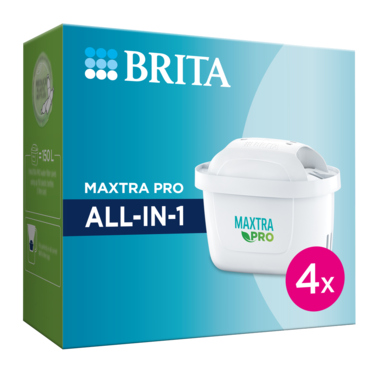 BRITA Wasserfilter MAXTRA PRO ALL-IN-1 4 St./Pack. Produktbild