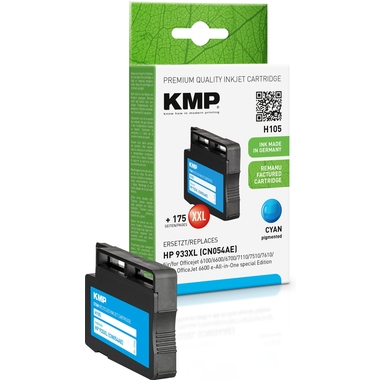 KMP Tintenpatrone Kompatibel mit HP 933XL cyan Produktbild pa_produktabbildung_1 L