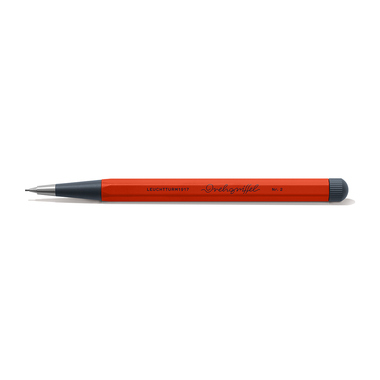 LEUCHTTURM Bleistift Drehgriffel Nr. 2 Natural Colours fox red Produktbild