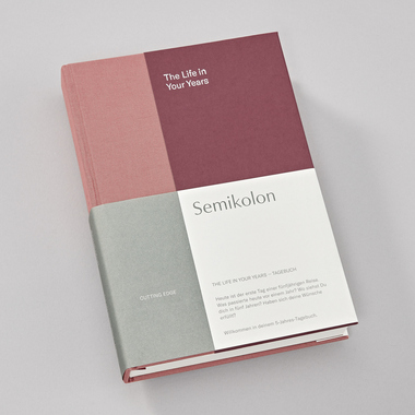 Semikolon Tagebuch 5 Jahre The Life in Your Years blossom Produktbild