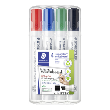 STAEDTLER® Whiteboardmarker Lumocolor® 351 B 4 St./Pack. Produktbild