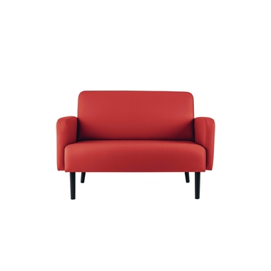 Paperflow Sofa easyChair LISBOA 2 Sitzeinheiten Kunstleder (79 % PVC, 21 % PES) rot Produktbild