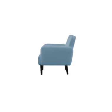 Paperflow Sofa easyChair LISBOA 2 Sitzeinheiten Kunstleder (79 % PVC, 21 % PES) blau Produktbild pa_produktabbildung_3 L