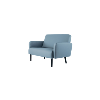 Paperflow Sofa easyChair LISBOA 2 Sitzeinheiten Kunstleder (79 % PVC, 21 % PES) blau Produktbild pa_produktabbildung_2 L