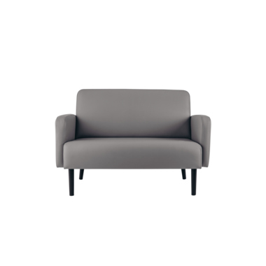 Paperflow Sofa easyChair LISBOA 2 Sitzeinheiten Kunstleder (79 % PVC, 21 % PES) mausgrau Produktbild pa_produktabbildung_1 L