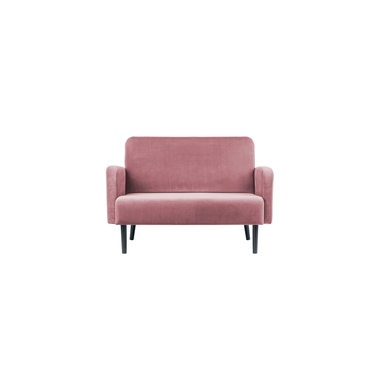 Paperflow Sofa easyChair LISBOA 2 Sitzeinheiten Samt (100 % Polyester) rose Produktbild
