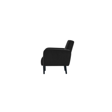 Paperflow Sofa easyChair LISBOA 3 Sitzeinheiten Samt (100 % Polyester) schwarz Produktbild pa_produktabbildung_3 L
