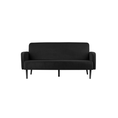 Paperflow Sofa easyChair LISBOA 3 Sitzeinheiten Samt (100 % Polyester) schwarz Produktbild pa_produktabbildung_1 L