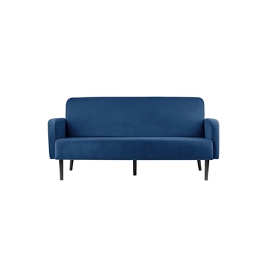 Paperflow Sofa easyChair LISBOA 3 Sitzeinheiten Samt (100 % Polyester) blau Produktbild