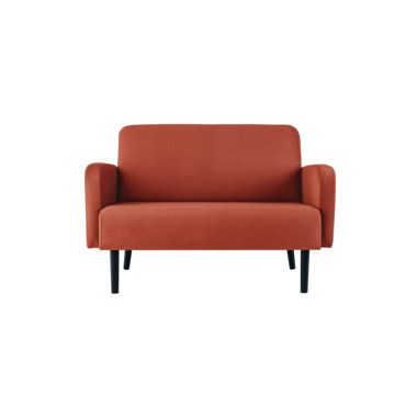 Paperflow Sofa easyChair LISBOA 2 Sitzeinheiten Stoff (100 % Polyester) rost Produktbild
