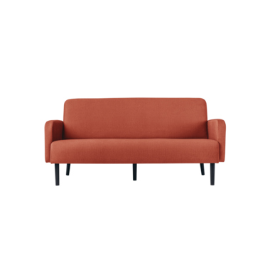 Paperflow Sofa easyChair LISBOA 3 Sitzeinheiten Stoff (100 % Polyester) rost Produktbild