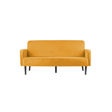 Paperflow Sofa easyChair LISBOA 3 Sitzeinheiten Stoff (100 % Polyester) safran Produktbild