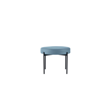 Paperflow Sitzhocker GAIA Kunstleder (79 % PVC, 21 % PES) blau Produktbild