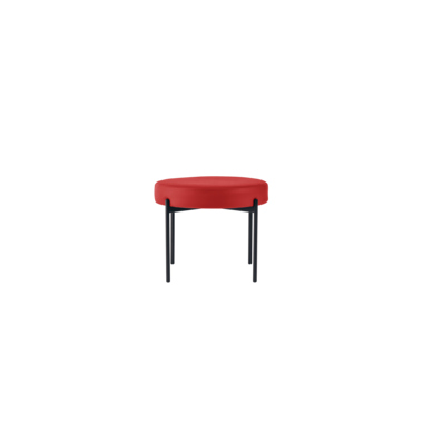 Paperflow Sitzhocker GAIA Kunstleder (79 % PVC, 21 % PES) rot Produktbild