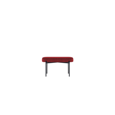 Paperflow Sitzbank GAIA M Samt (100 % Polyester) rot Produktbild