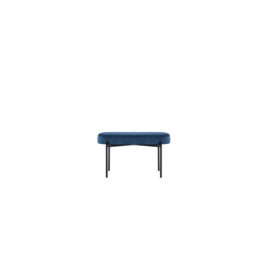 Paperflow Sitzbank GAIA M Samt (100 % Polyester) blau Produktbild