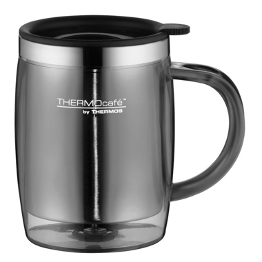 THERMOCAFE BY THERMOS Thermobecher Desktop Mug grau Produktbild