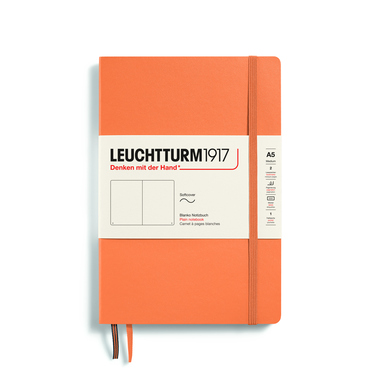 LEUCHTTURM Notizbuch Re:combine your thoughts Medium Softcover blanko apricot Produktbild