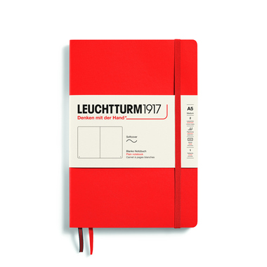 LEUCHTTURM Notizbuch Re:combine your thoughts Medium Softcover blanko lobster Produktbild pa_produktabbildung_1 L