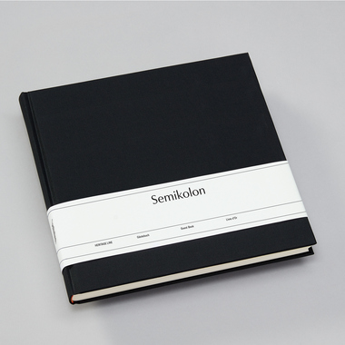 Semikolon Gästebuch HERITAGE LINE black Produktbild