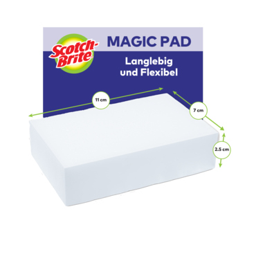 Scotch-Brite(TM) Fleckenradierer Magic Pad Produktbild pa_produktabbildung_1 L