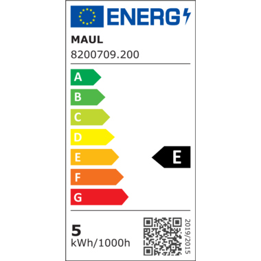 Energieeffizienzklasse: E