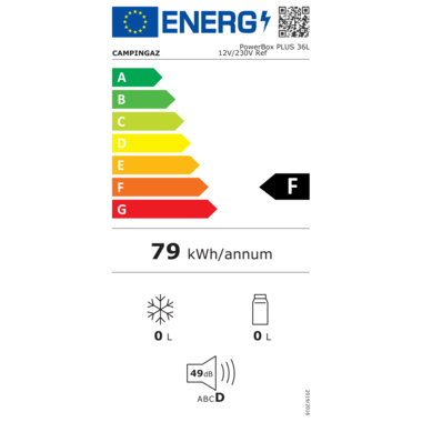 Energieeffizienzklasse: F