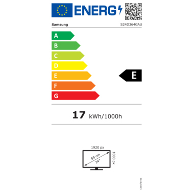 Energieeffizienzklasse: E