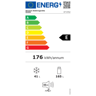 Energieeffizienzklasse: E