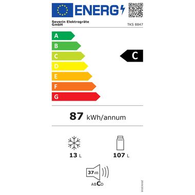 Energieeffizienzklasse: C