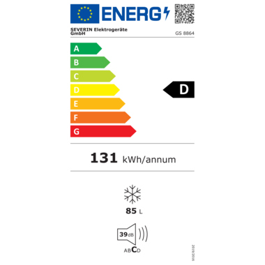 Energieeffizienzklasse: D