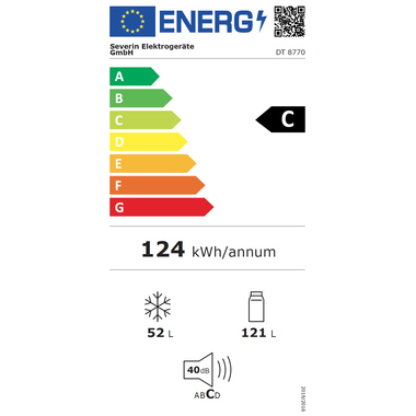 Energieeffizienzklasse: C