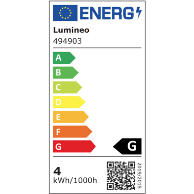 Energieeffizienzklasse: G