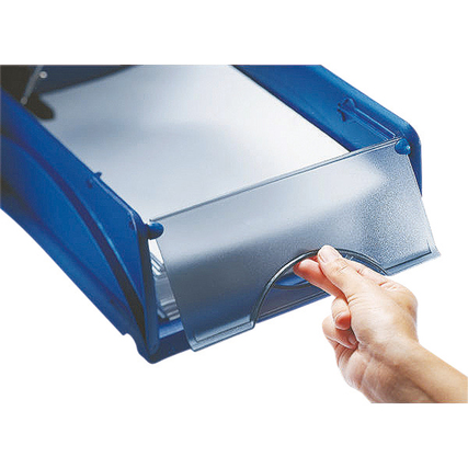 Leitz Briefablage Sorty DIN A4, DIN C4, Überbreite blau Produktbild pa_anwendungsbeispiel_1 XL