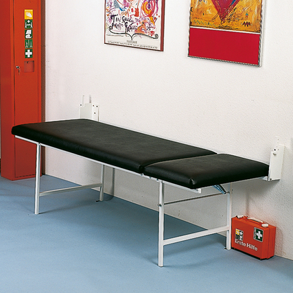 SÖHNGEN® Ruheraumliege 70 x 50 x 200 cm (B x H x L) Wandbefestigung möglich schwarz Produktbild pa_produktabbildung_1 XL