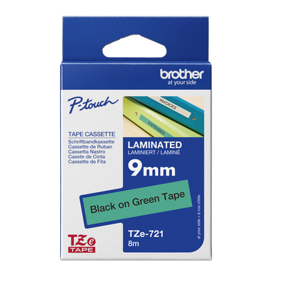 Brother Schriftbandkassette P-touch TZe-721 Produktbild pa_produktabbildung_1 XL