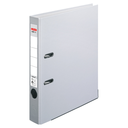 Herlitz Ordner maX.file protect Kunststoff DIN A4 50 mm grau Produktbild pa_produktabbildung_1 XL