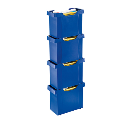 Leitz Hängemappenbox Uni-Box Plus blau Produktbild pa_ohnedeko_1 XL