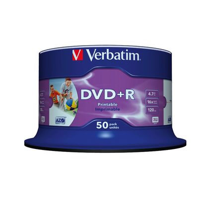 Verbatim DVD+R Spindel 50 St./Pack. Produktbild pa_produktabbildung_2 XL