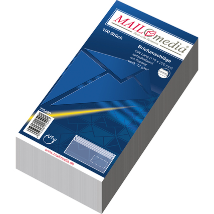 MAILmedia Briefumschlag DIN lang mit Fenster Produktbild pa_produktabbildung_1 XL