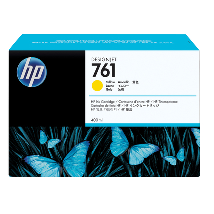 HP Tintenpatrone 761 gelb 400 ml Produktbild pa_produktabbildung_1 XL
