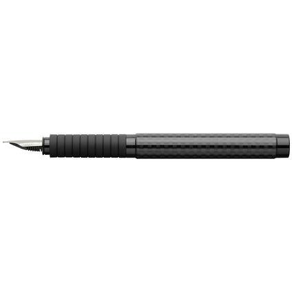 Faber-Castell Füllfederhalter Essentio Black Carbon M (Medium) Produktbild pa_produktabbildung_1 XL