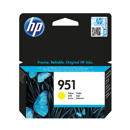 HP Tintenpatrone 951 gelb Produktbild pa_produktabbildung_1 XL