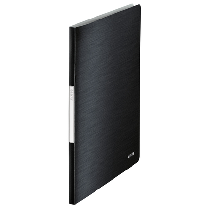 Leitz Sichtbuch Style *13 mm* *20 Hüllen* satin schwarz Produktbild pa_produktabbildung_1 XL
