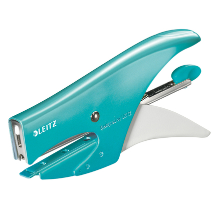 Leitz Heftzange WOW Blister eisblau Produktbild pa_produktabbildung_1 XL